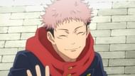 Yuji Itadori as seen in Jujutsu Kaisen anime (Image via MAPPA)